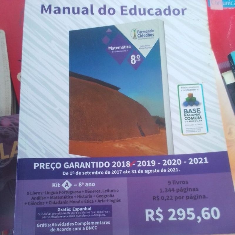 Formando Cidadãos: Matemática 8⁰ Ano - Livro Do Professor com manual do ...