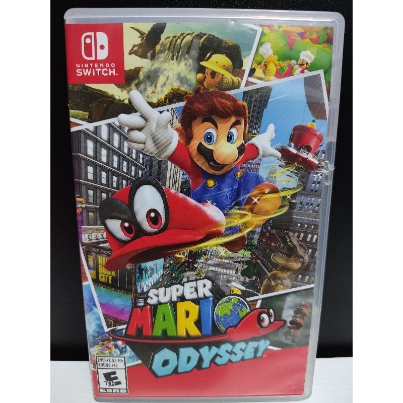 SUPER MARIO ODYSSEY - NINTENDO SWITCH - JOGO USADO - MÍDIA FÍSICA - Faz ...