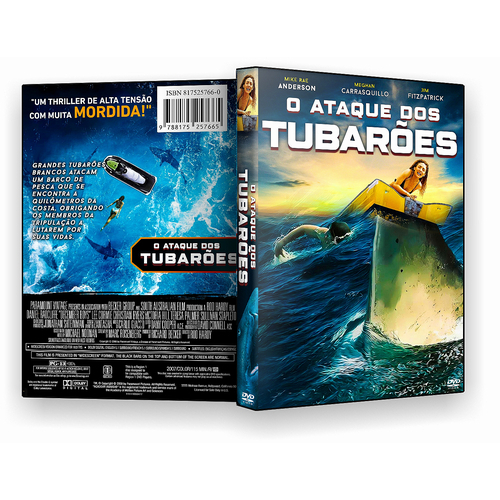 O Ataque dos Tubarões (DVD AUTORADO) | Shopee Brasil