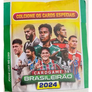 400 cards Brasileirão 2024 PP = 100 pacotes fechados