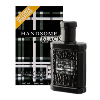 Perfume Handsome Black Masculino 100ml Paris Elysees - Original