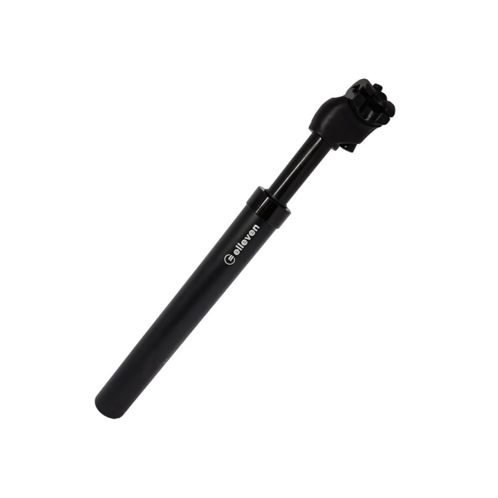 Canote Selim Elleven Com Sistema Amortecedor Suspensão 31.6 ou 27.2 350mm 2D Forjado Em Alumínio T6