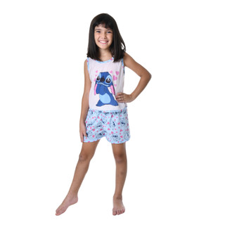 Pijama Infantil Menina Curto Regata Verão Feminino Baby Doll em Oferta na Shopee