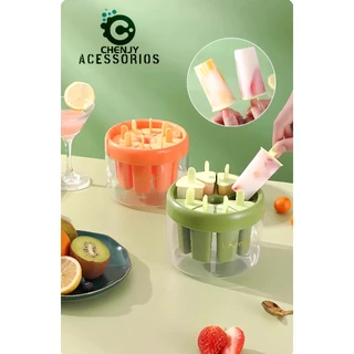 Forma Molde Picole Sorvete Geladinho Caseiro Gourmet Frutas Saudavel Picoleteira Envio Imediato