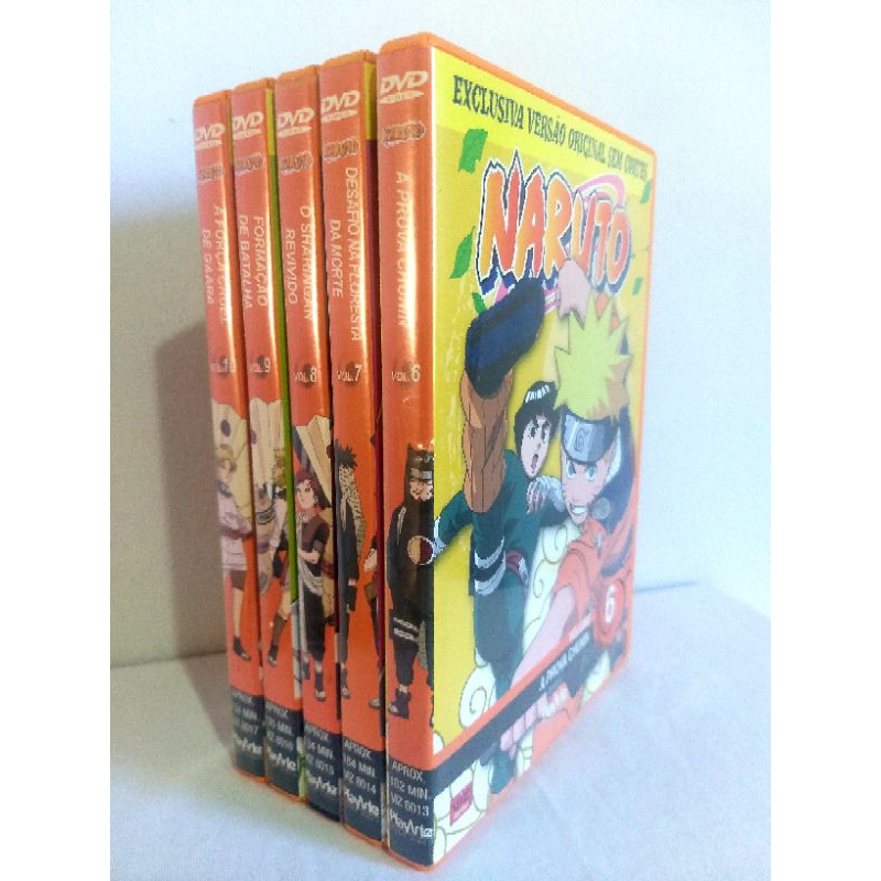 Box dvd Naruto Clássico - Original PlayArte | Shopee Brasil