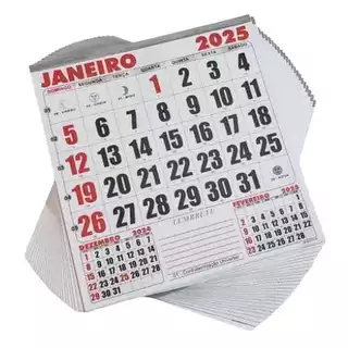 10 bloco 35 Calendário 2025 14x16