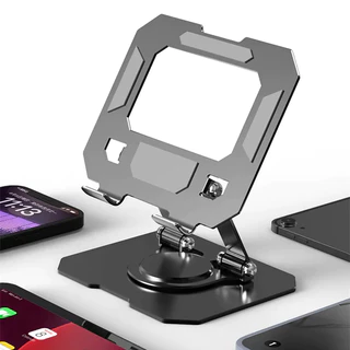 Suporte De Mesa Giratório 360° De Alumínio Pra Tablet e iPad
