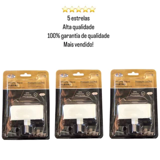 Kit 3un Protetor Contra Raios surtos picos - alta tensão - Eletro