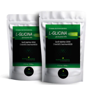 Glicina 100% Pura em Pó 1kg Importada - Mundo Amazônia