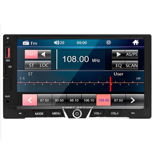 Central Multimídia First Option 7810HE 2 Din Universal Espelhamento Android Usb