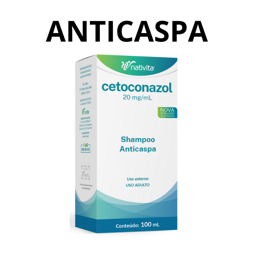 Shampoo Anticaspa 100ml Nativita