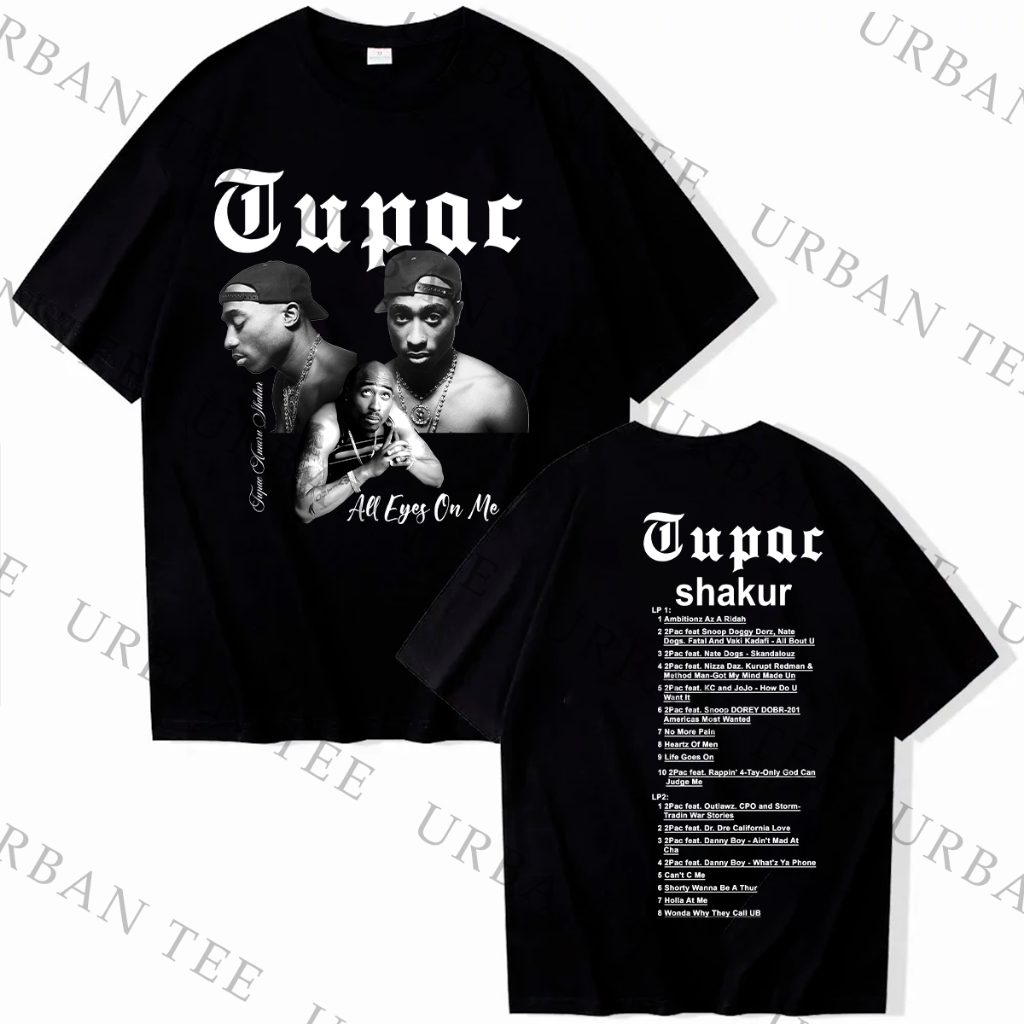 Camiseta Basica Algodao Tupac 2pac Makaveli all Eyes On Me