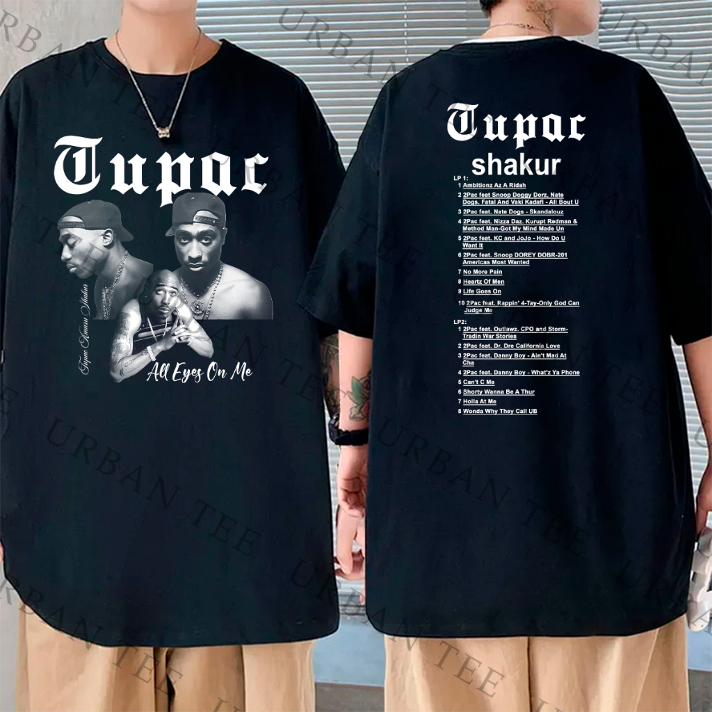 Camiseta Basica Algodao Tupac 2pac Makaveli all Eyes On Me