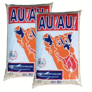 10 kg Arroz Parborizado Alimento para Cães Cachorro rico em Proteínas Au-au - URBANO