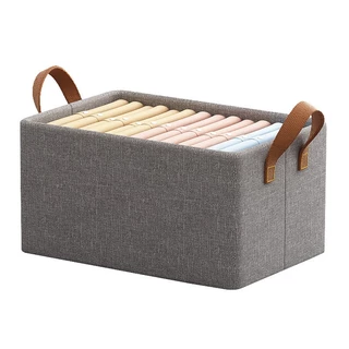 kit 3 Caixa De Armazenamento De Roupas Arrumados Grade Para Íntimas E Calças