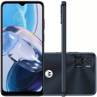 Smartphone Motorola E22 4G 64GB Tela 6.5" Dual Chip 4GB RAM Câmera Dupla + Selfie 5MP - Exposição