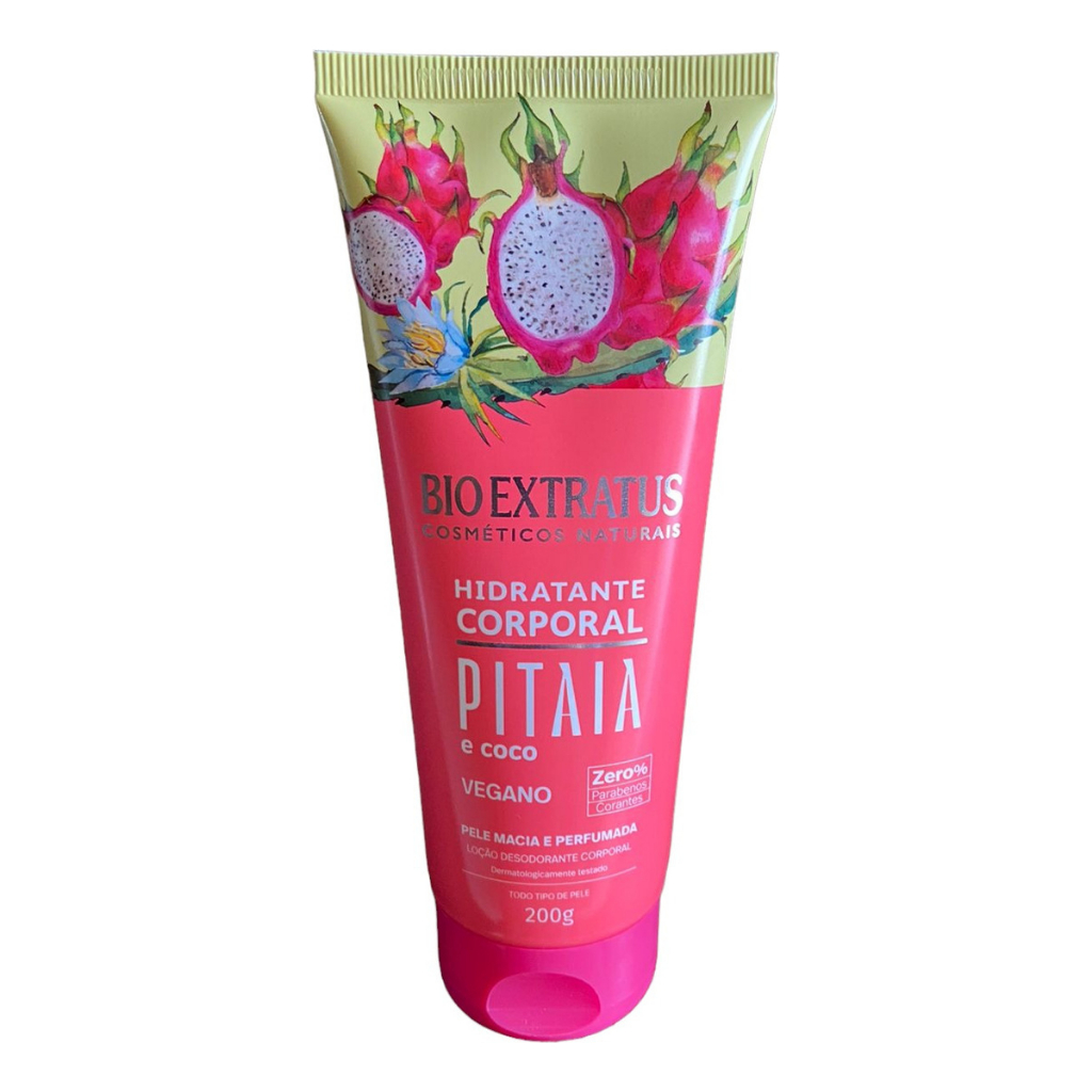 Hidratante Corporal 200g Para Pele Rescada Pitaia Bio Extratus