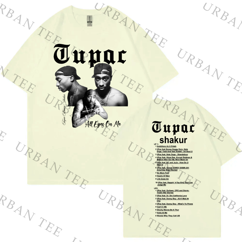 Camiseta Basica Algodao Tupac 2pac Makaveli all Eyes On Me