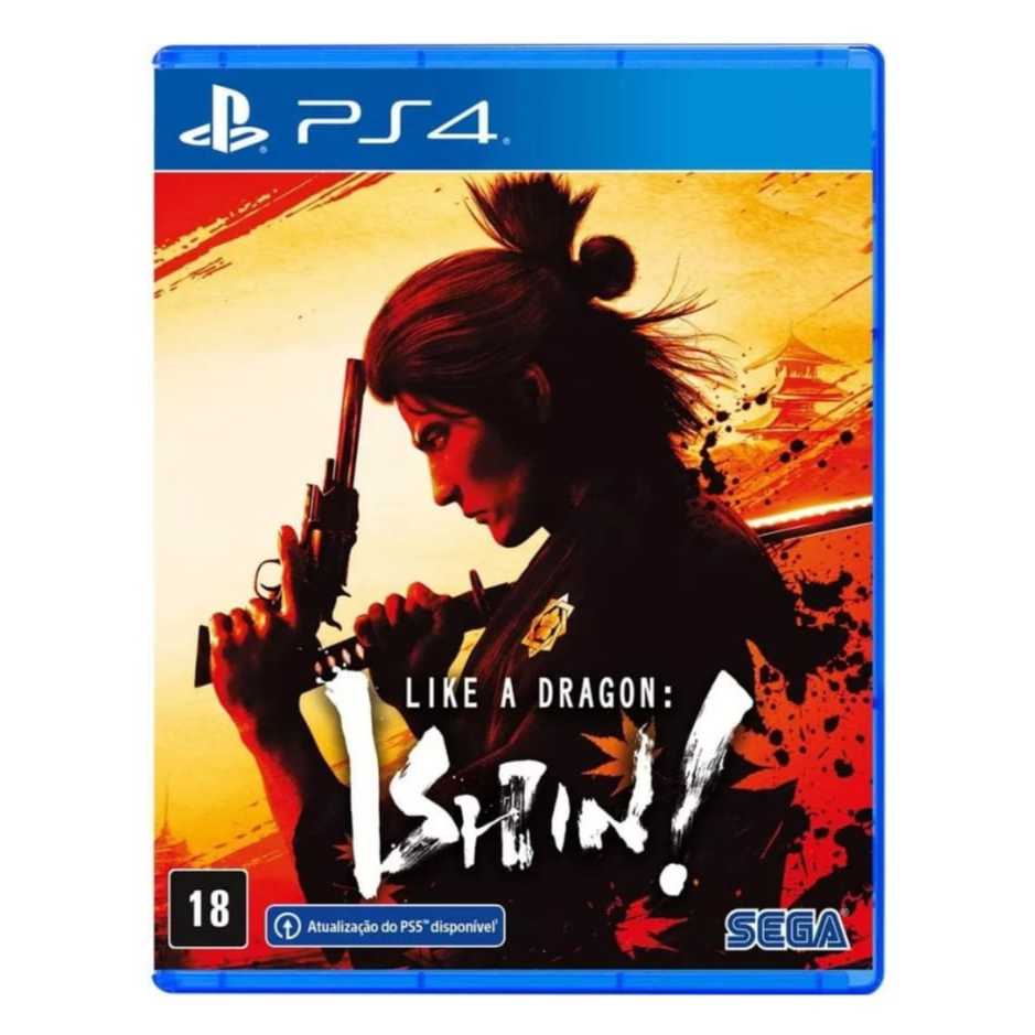 Like A Dragon Ishin PS4 Mídia Física Lacrado