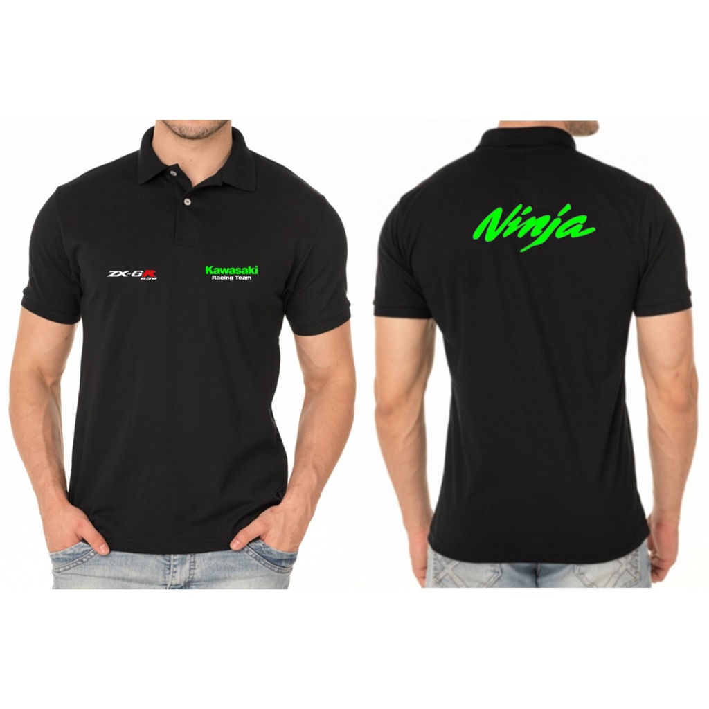 CAMISA POLO MASCULINO NINJA ZX-6R BORDADO | Shopee Brasil
