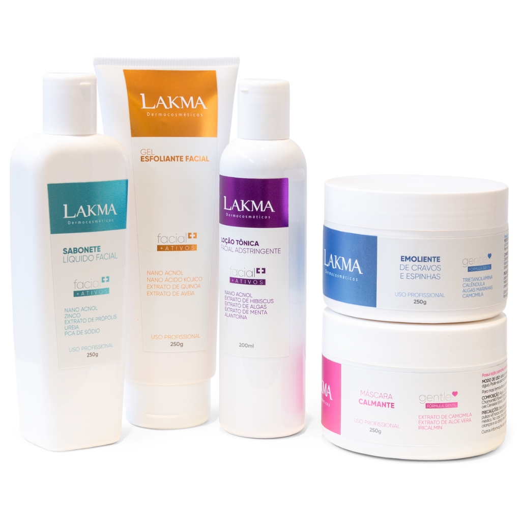 Pele's Ceramiron Lakau & Mahina セット新着です！ Kit Lakma: Limpeza De Pele Profunda Profissional 5 Itens + Máscara