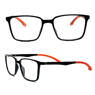 Óculos de Armação Para Grau Masculino Quadrado Material TR-90 bem leve AD-833-4