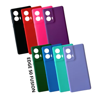 Capa Case Aveludada Compatível Para Motorola Edge 50 Fusion