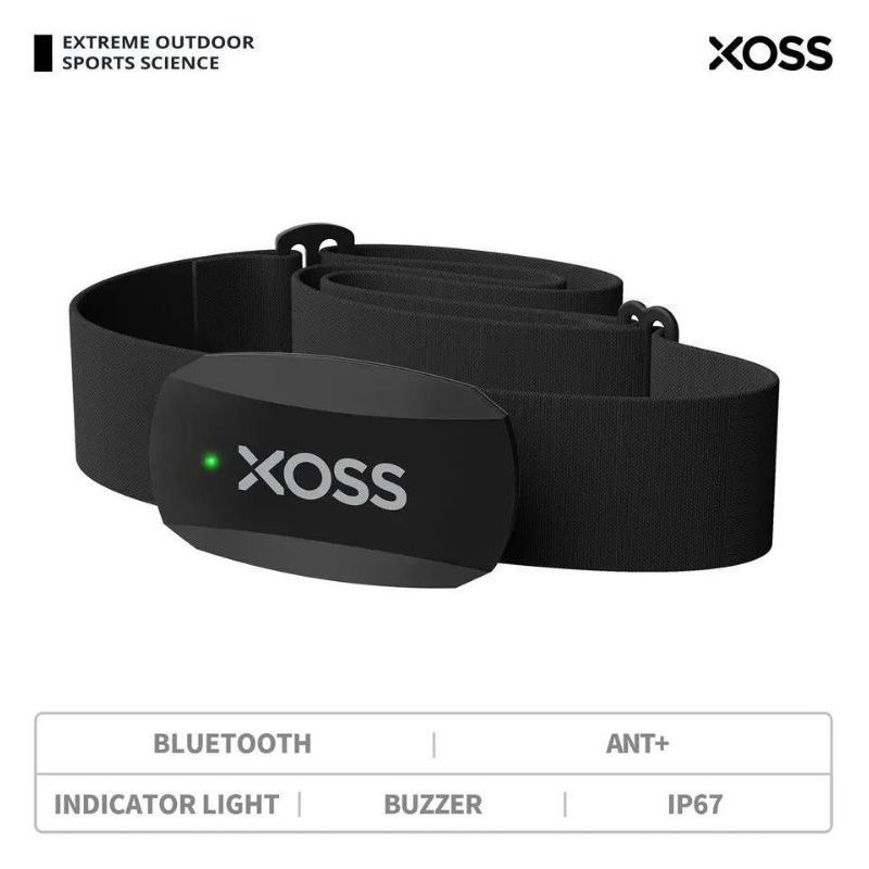 XOSS X2 Cinta Monitor Cardíaco Ant+ Sensor Bluetooth