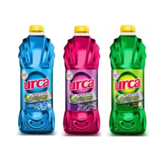 Kit C/3 Desinfetante Urca 2 Litros Escolha O Seu!