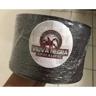 LINHA DE PIPA Vilva Negra Apocalipse Fio 10 Meio term Aspera ORIGINAL 3 passes vera cruz 500 jardas