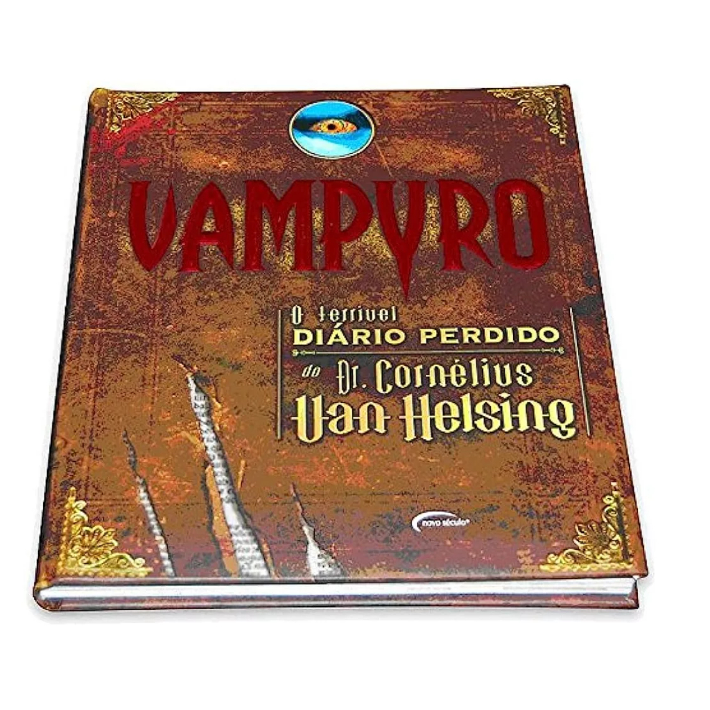 Livro - Vampiros -terrível Diário Perdido Do Dr. Cornelius Van Helsing ...