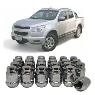 24 Porcas Chevrolet Gm S10 Blazer Até Ano 2017 Rodas Liga Leve Top