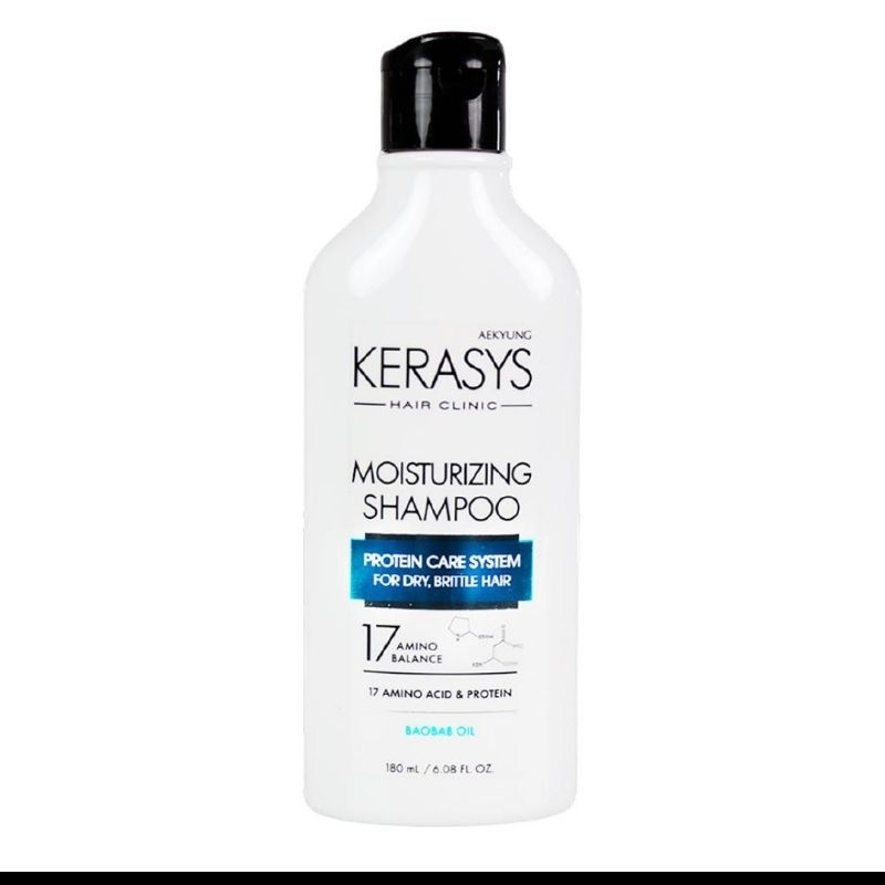 shampoo kerasys moisturizing 180 ml. | Shopee Brasil