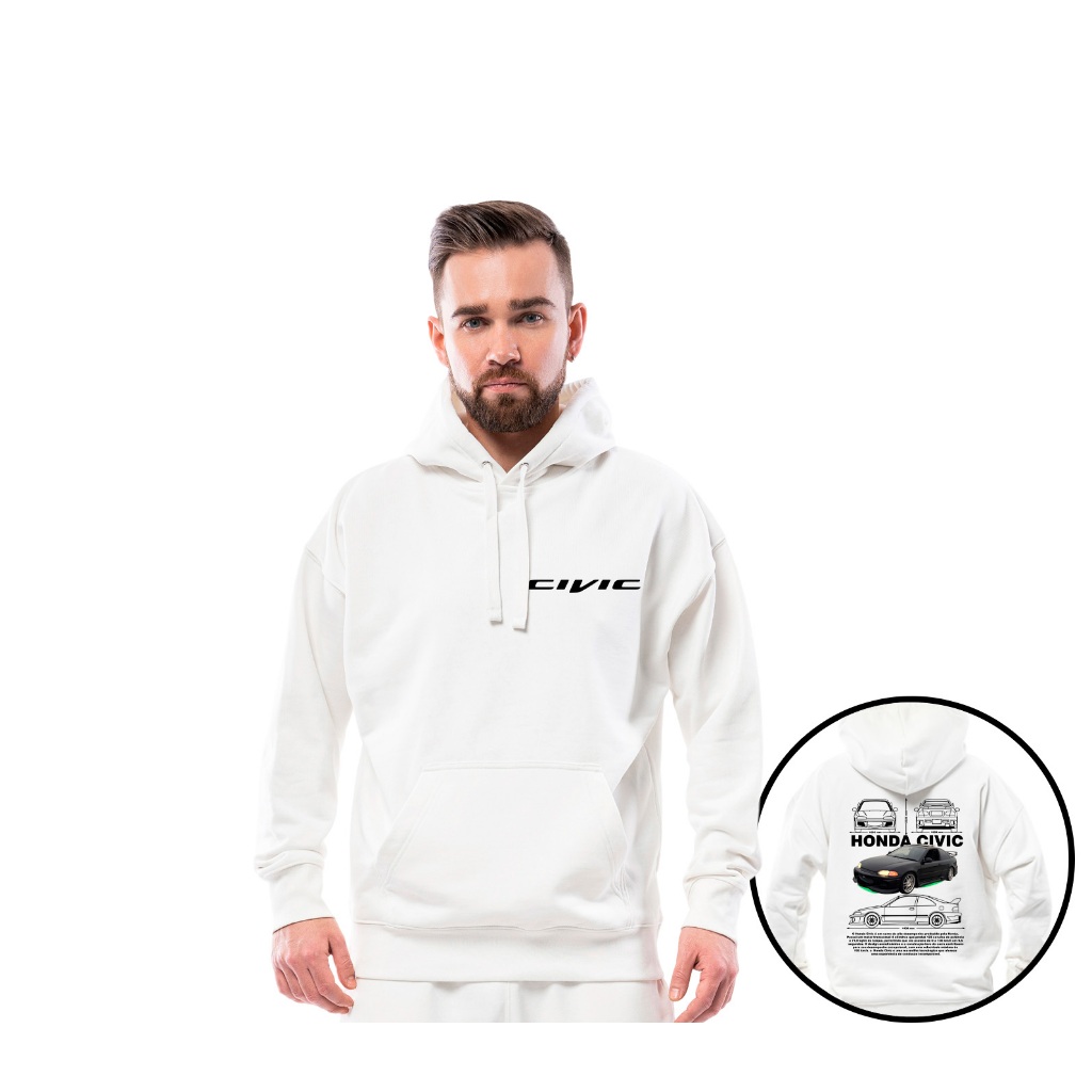 Moletom Casaco Frio Carro Civic EJ1 G6 Dominic Toretto Luxo