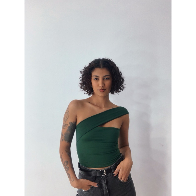 Cropped Cruzado/ Um ombro só