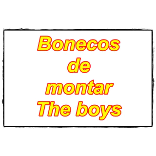 Bonecos de montar the boys