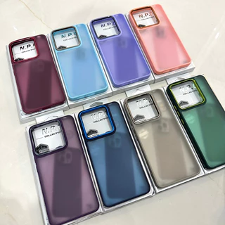 Capa case SPACE Acrílico Fosca Anti Impacto Para Xiaomi Poco X6 capinha space com borda galvanizada