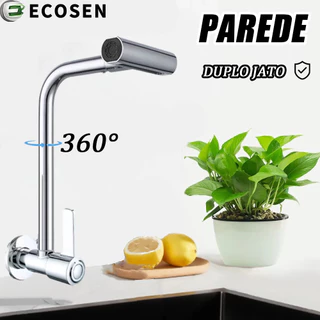 Ecosen Torneiras de parede 4 tipos de saída de água