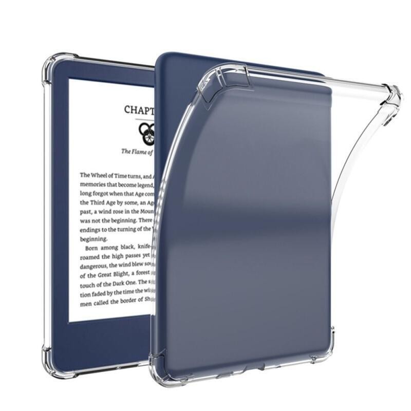 Capa Protetora Anti-Queda Soft TPU Transparente Para Kindle 2022 2019 10a Geração 11a 6,0 Polegadas