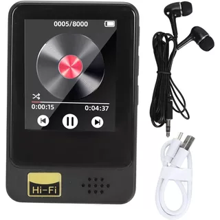 MP3 MP4 Player Bluetooth No Cartão De Memória Embutido/Mini Gravador De Música Esportivo Portátil Com Pedômetro/FM