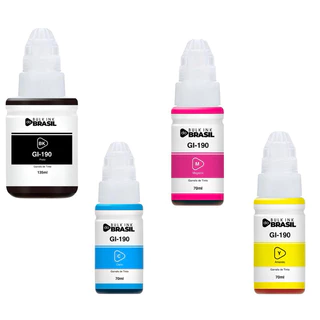 04 Cores Tinta Para Uso G1100 G2100 G3100 G3102 G3110
