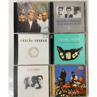 CDS Coleção Legião Urbana Descobrimento do Brasil As quatro Estações Cinco Que país é Este Musica P/ Acampamentos