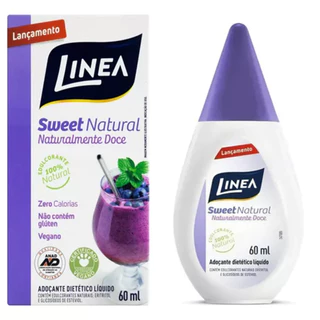 Adoçante Líquido Sweet Natural 60ml - Linea