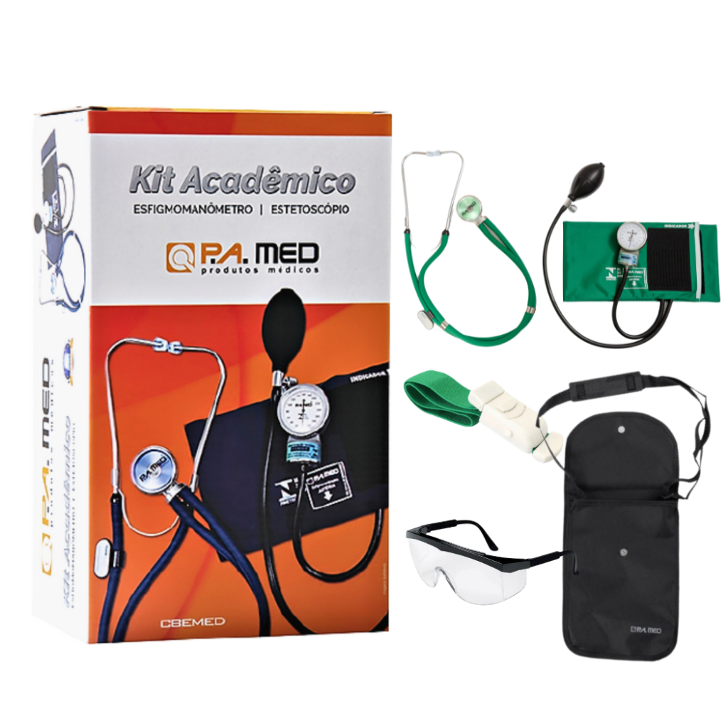 Kit Enfermagem Acadêmico Pamed Completo - P.A. Med | Shopee Brasil