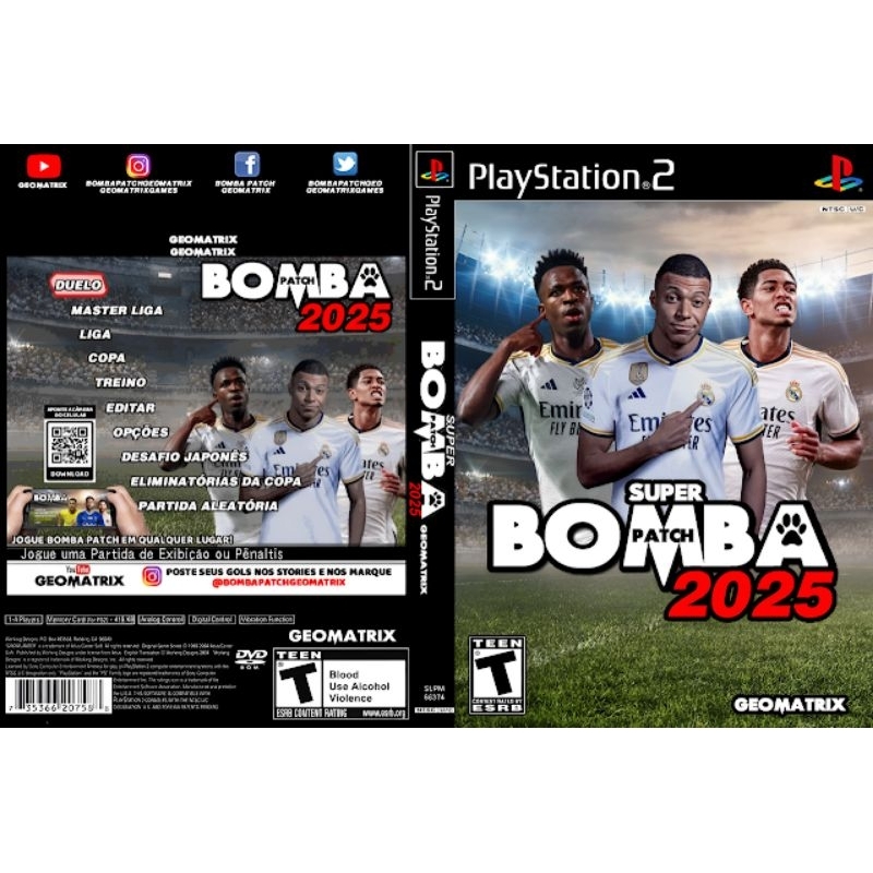 bomba patch 2025 jogo ps2 Shopee Brasil