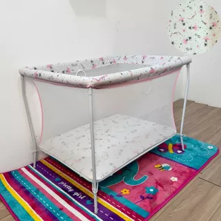 Berço portátil Mini berço Portátil Com Alça Fácil Montagem Estampando Impermeável