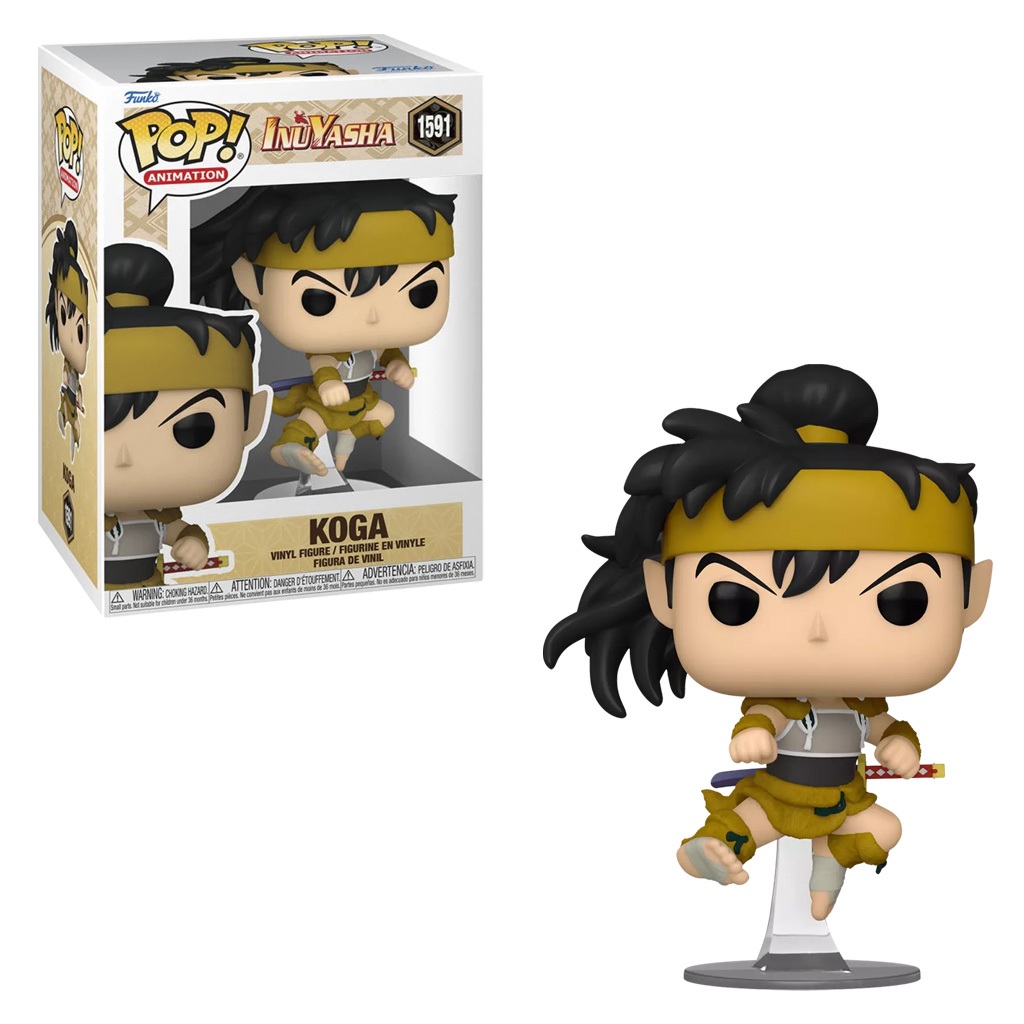 FUNKO POP ANIMATION INUYASHA - KOGA 1591 NOVO ORIGINAL