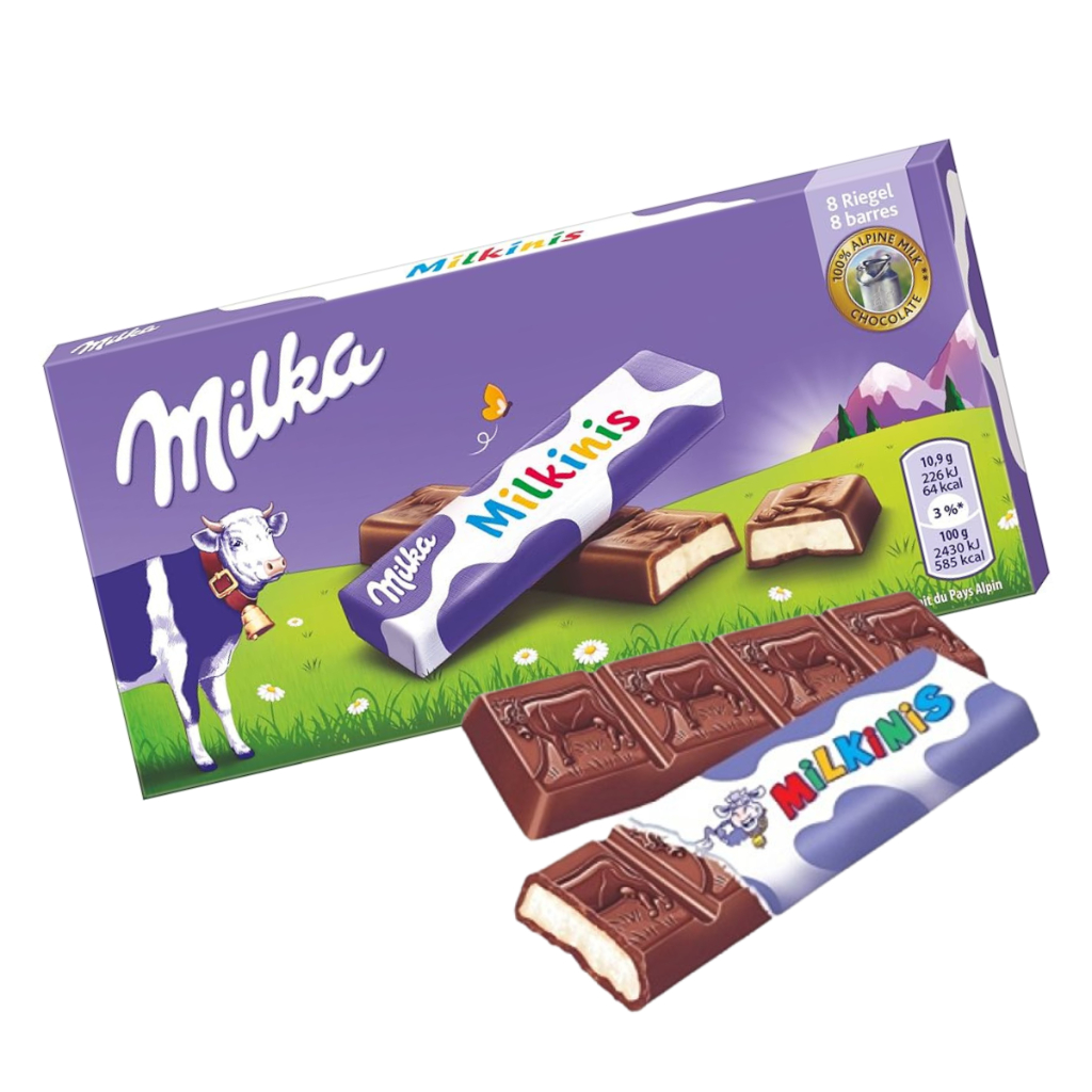 Caixa De Chocolate Milka-milkinis Sticks Tabletes Importado | Shopee Brasil