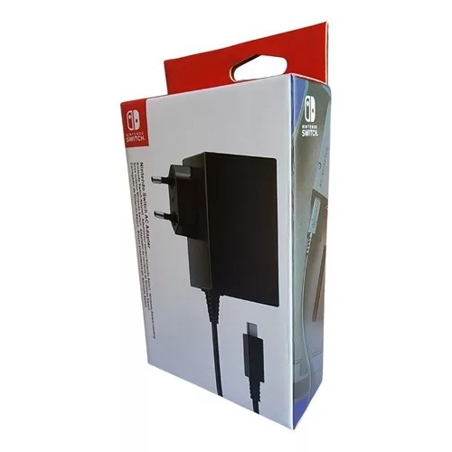 Nintendo Switch Ac Adapter Carregador Fonte Original Bivolt