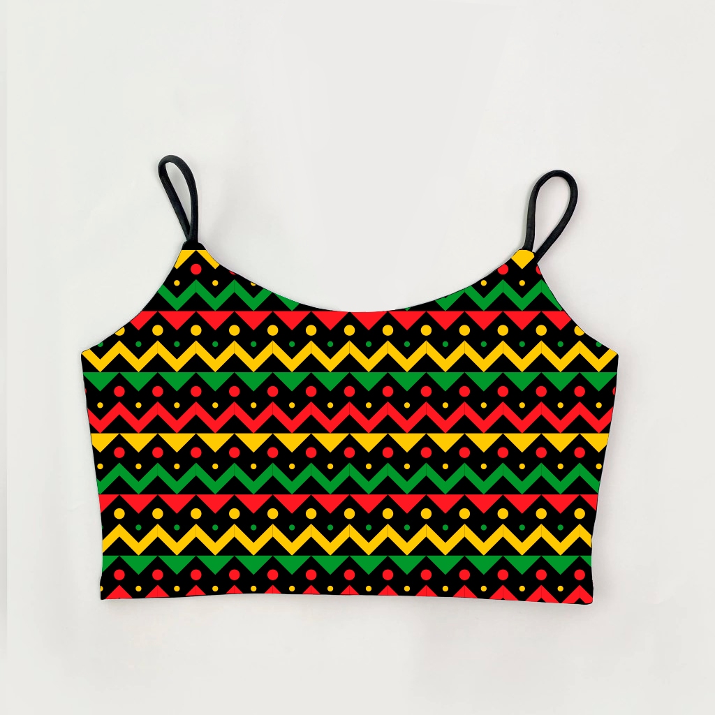 Top Fitness Feminino Alça Alcinha Treino Academia Musculação Crossfit Suplex Premium Estampado Floral Abstrato Cannabis Folhas
